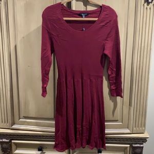 Women’s Maroon Knit Dress